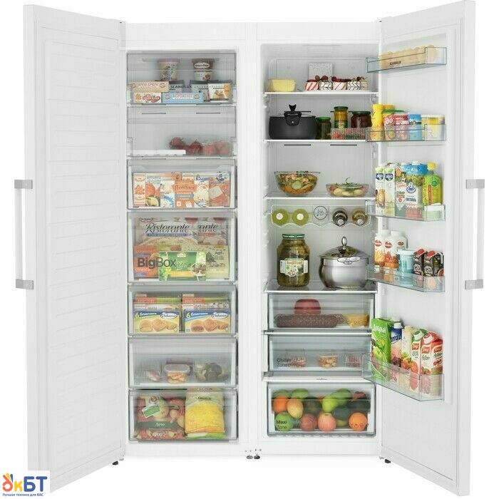 Холодильник Scandilux SBS711EZ12 W