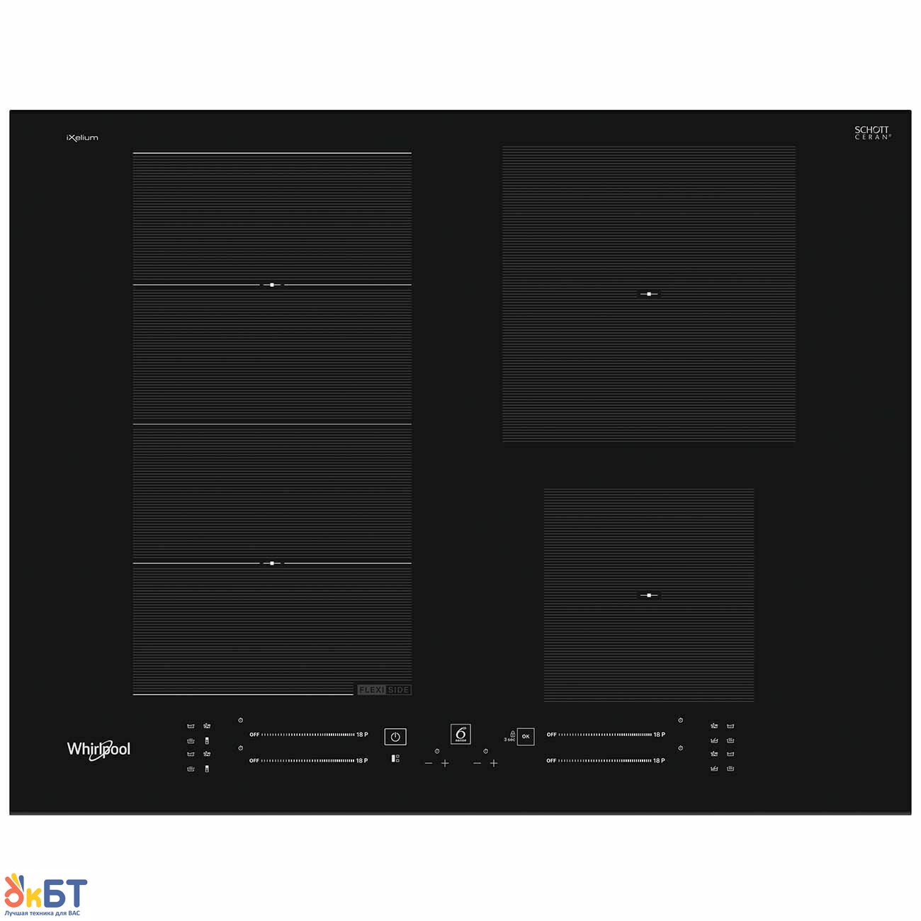 Варочная поверхность Whirlpool WF S9365 BF/IXL